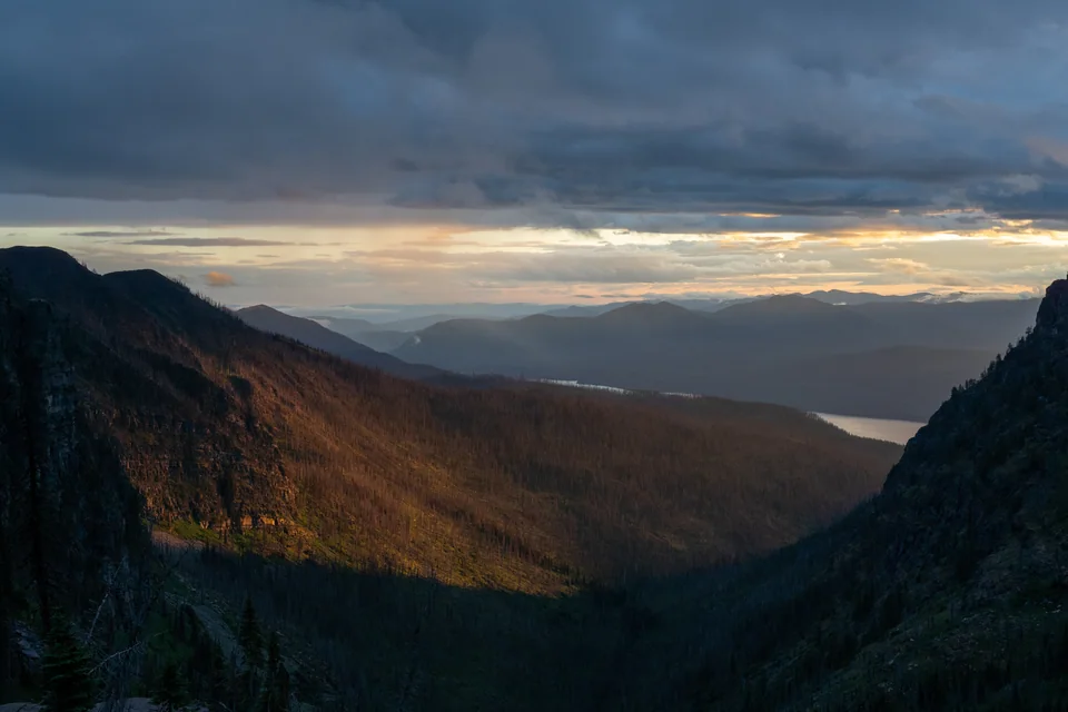 Last Light on the Divide